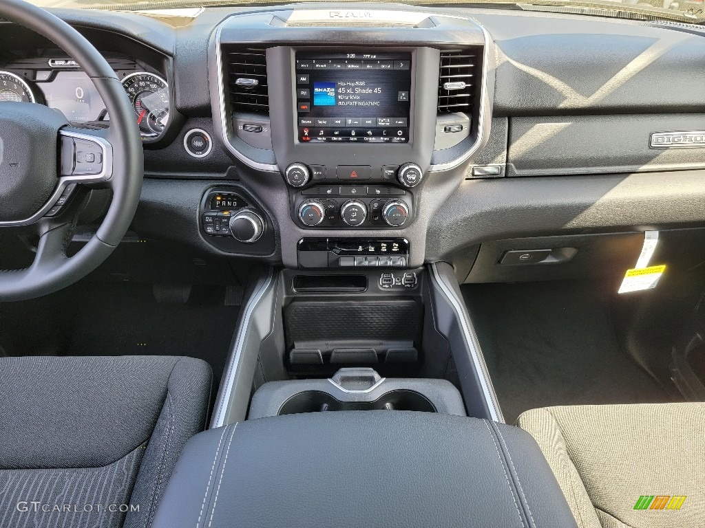 2021 Ram 1500 Big Horn Quad Cab 4x4 Black Dashboard Photo #141905199