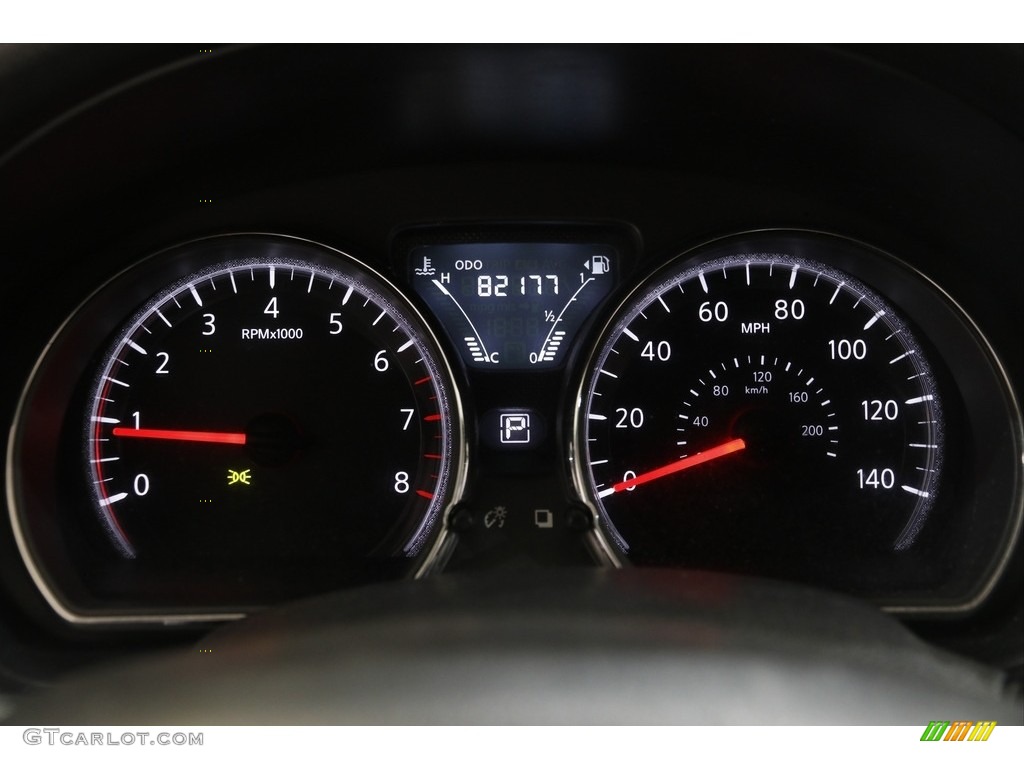 2016 Nissan Versa SV Sedan Gauges Photo #141905328