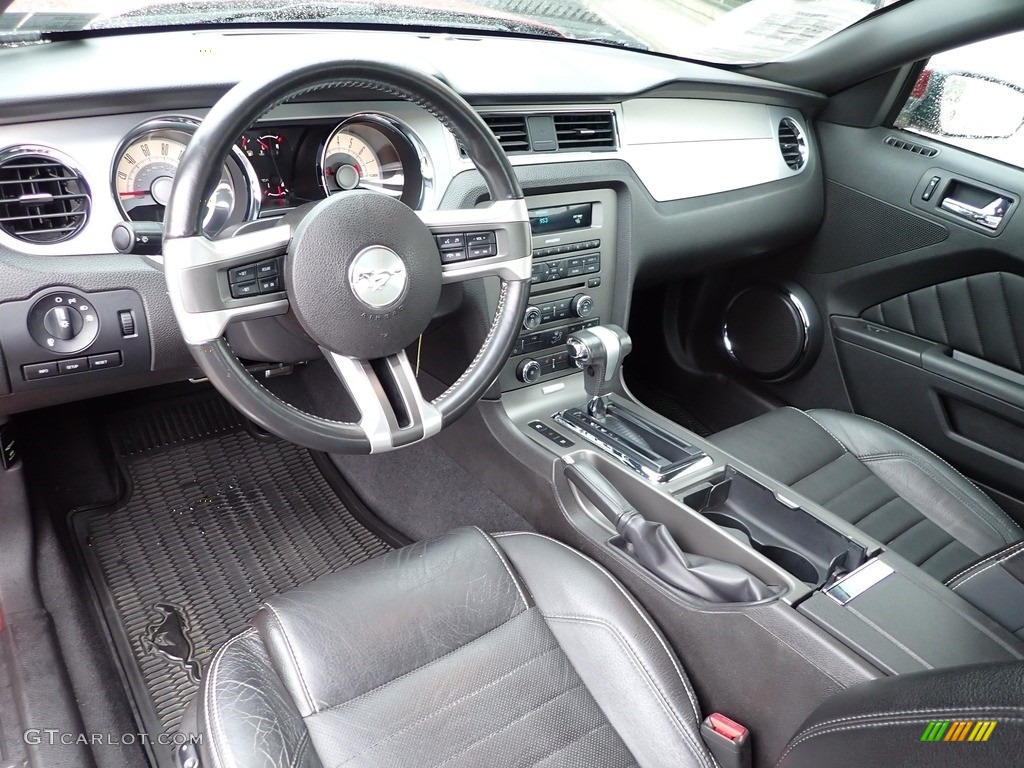 2010 Mustang GT Coupe - Red Candy Metallic / Charcoal Black photo #17