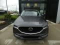 2021 Machine Gray Metallic Mazda CX-5 Grand Touring AWD  photo #2