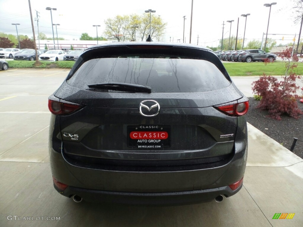 2021 CX-5 Grand Touring AWD - Machine Gray Metallic / Parchment photo #5