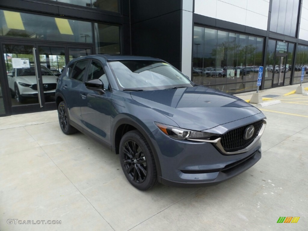 2021 Polymetal Gray Mazda CX5 Carbon Edition AWD 141903443 Photo 6