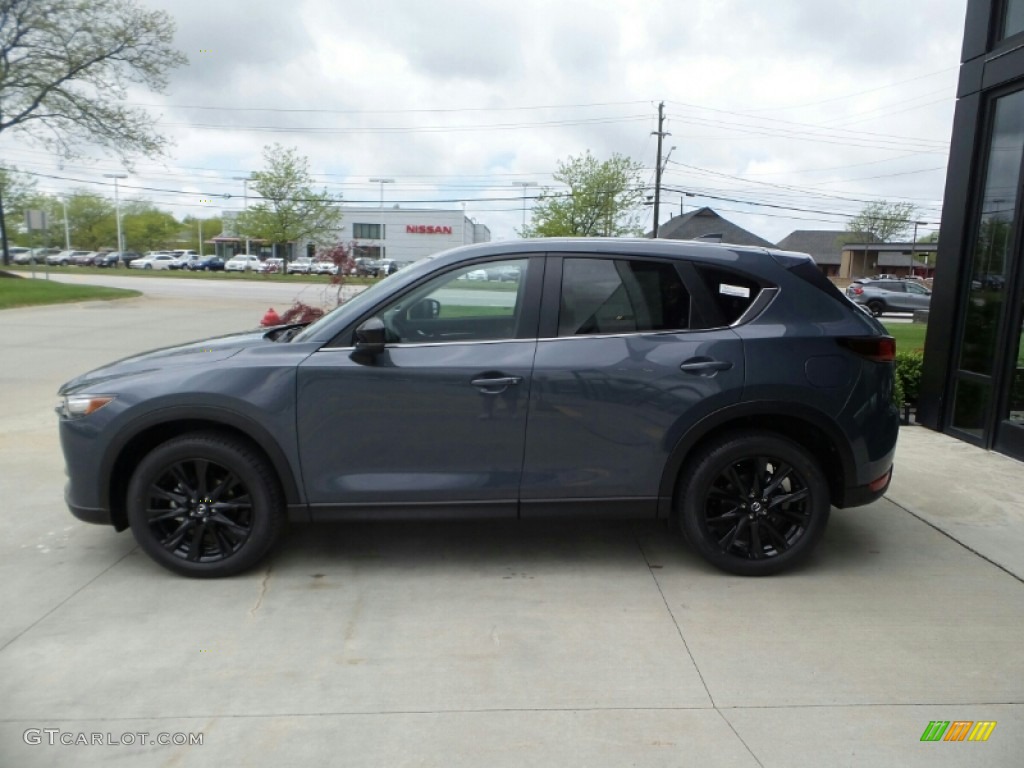 2021 CX-5 Carbon Edition AWD - Polymetal Gray / Black photo #6