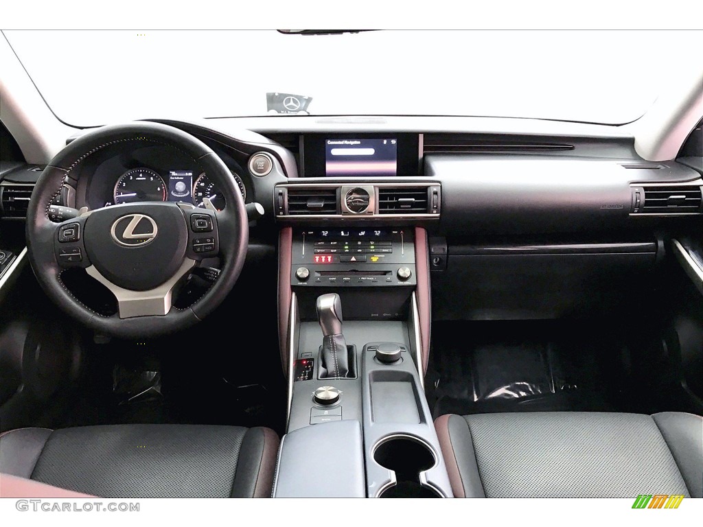 2018 Lexus IS 300 Black Dashboard Photo #141906593