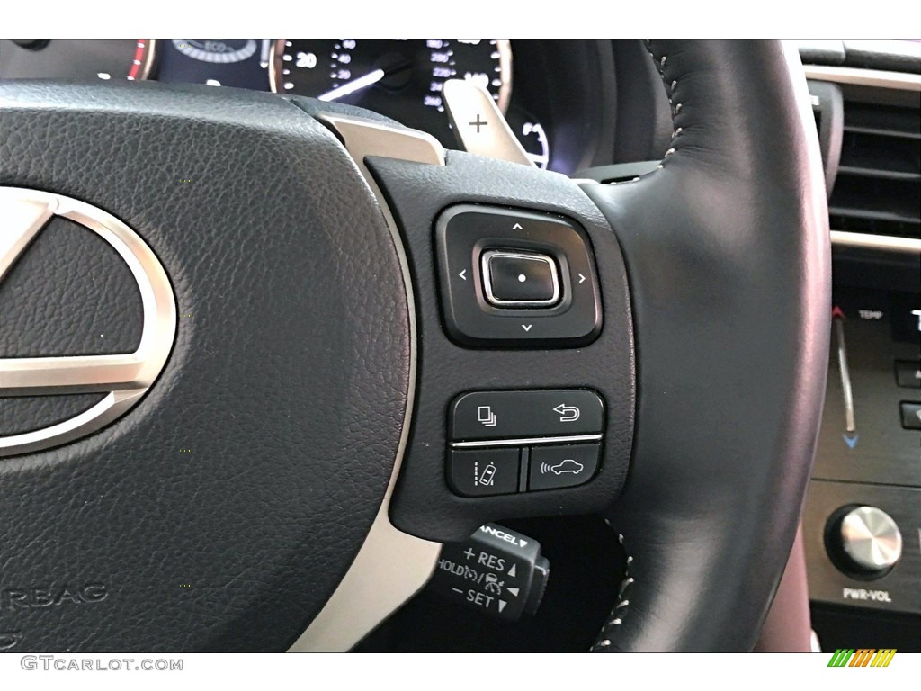 2018 Lexus IS 300 Black Steering Wheel Photo #141906768