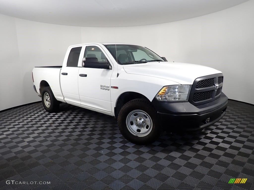 Bright White 2016 Ram 1500 Tradesman Quad Cab 4x4 Exterior Photo #141907131