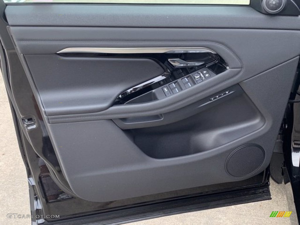 2021 Land Rover Range Rover Evoque S Ebony Door Panel Photo #141907269