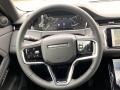 Ebony 2021 Land Rover Range Rover Evoque S Steering Wheel