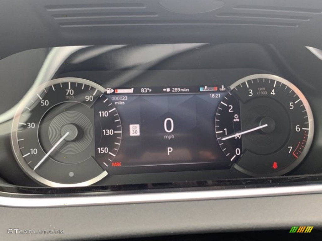 2021 Land Rover Range Rover Evoque S Gauges Photo #141907473