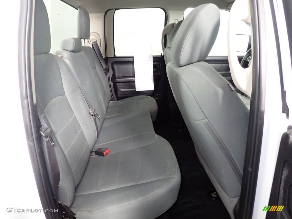 2016 1500 Tradesman Quad Cab 4x4 - Bright White / Black/Diesel Gray photo #35