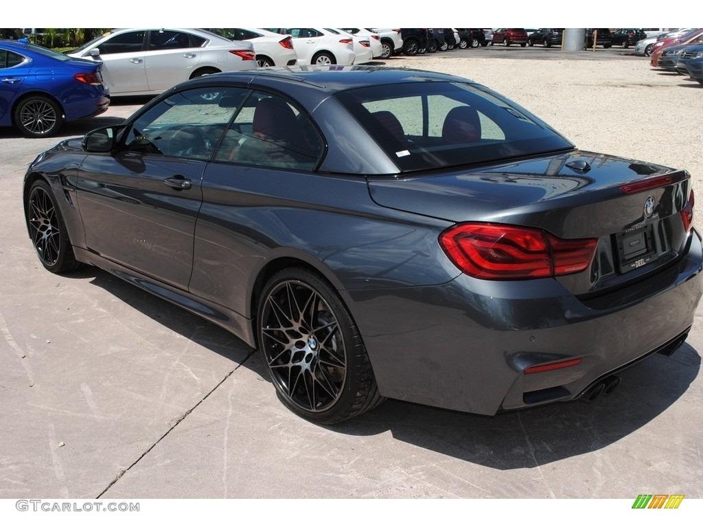 2019 M4 Convertible - Mineral Grey Metallic / Sakhir Orange/Black photo #15
