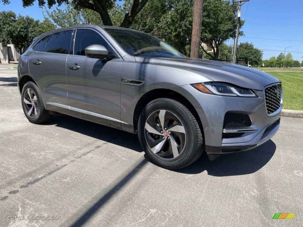 Eiger Gray 2021 Jaguar F-PACE P250 S Exterior Photo #141908313