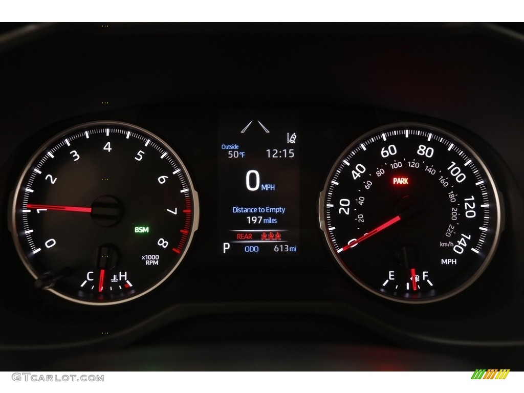 2021 Toyota RAV4 LE AWD Gauges Photo #141908412