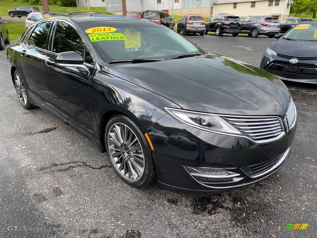 2013 MKZ 3.7L V6 AWD - Tuxedo Black / Hazelnut photo #4