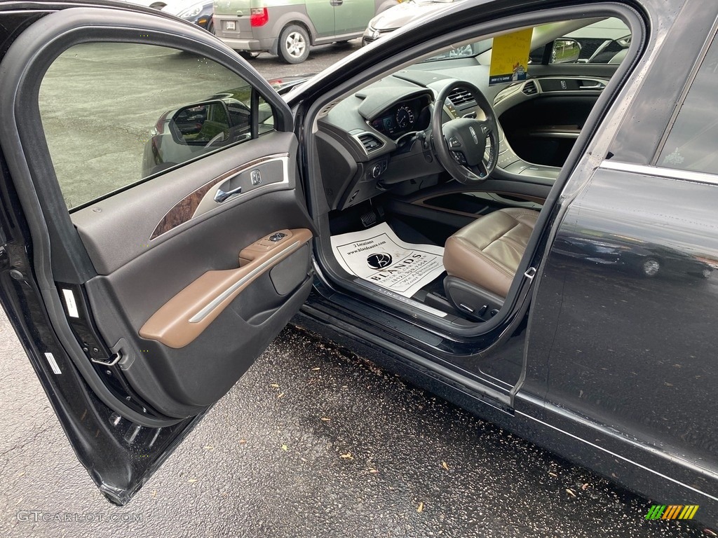 2013 MKZ 3.7L V6 AWD - Tuxedo Black / Hazelnut photo #12