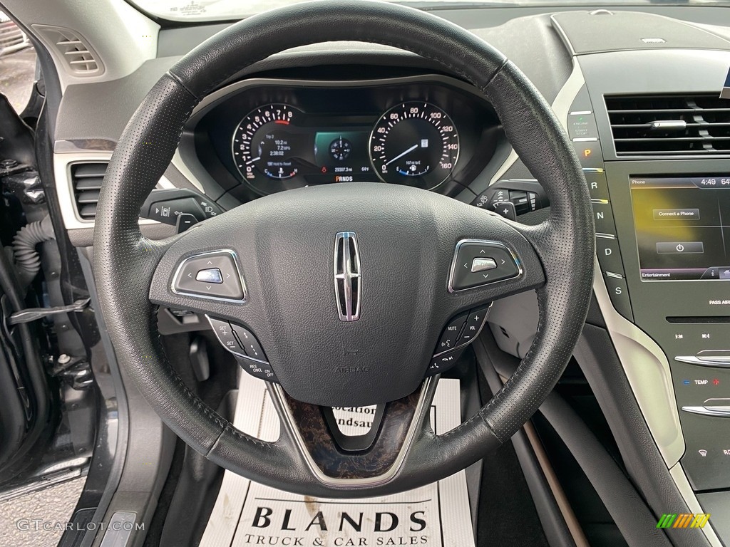 2013 MKZ 3.7L V6 AWD - Tuxedo Black / Hazelnut photo #17