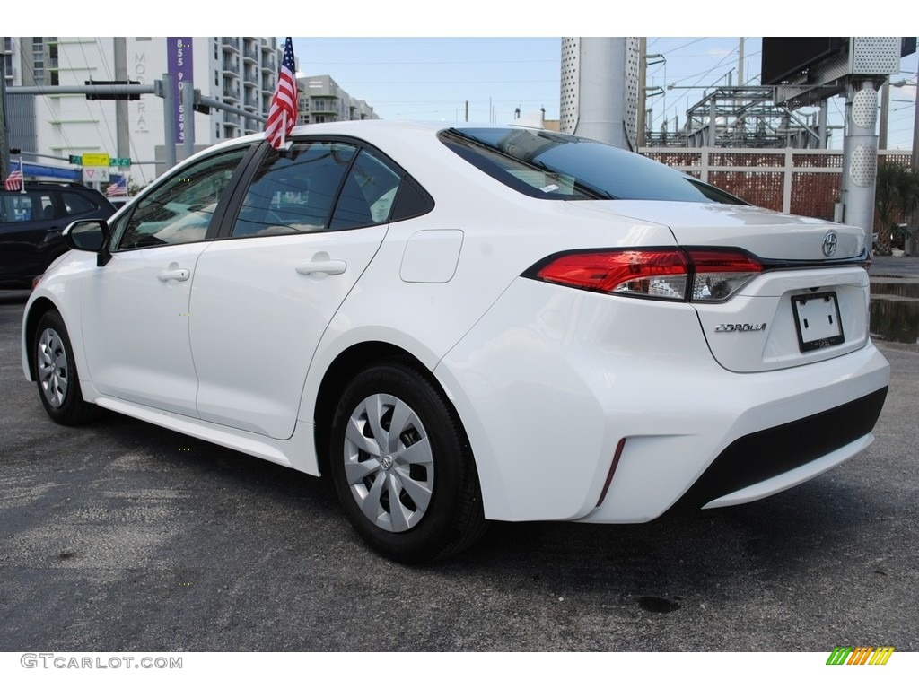 2020 Corolla L - Super White / Light Gray photo #7