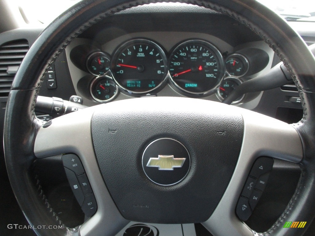 2012 Silverado 1500 LT Crew Cab - Mocha Steel Metallic / Ebony photo #14