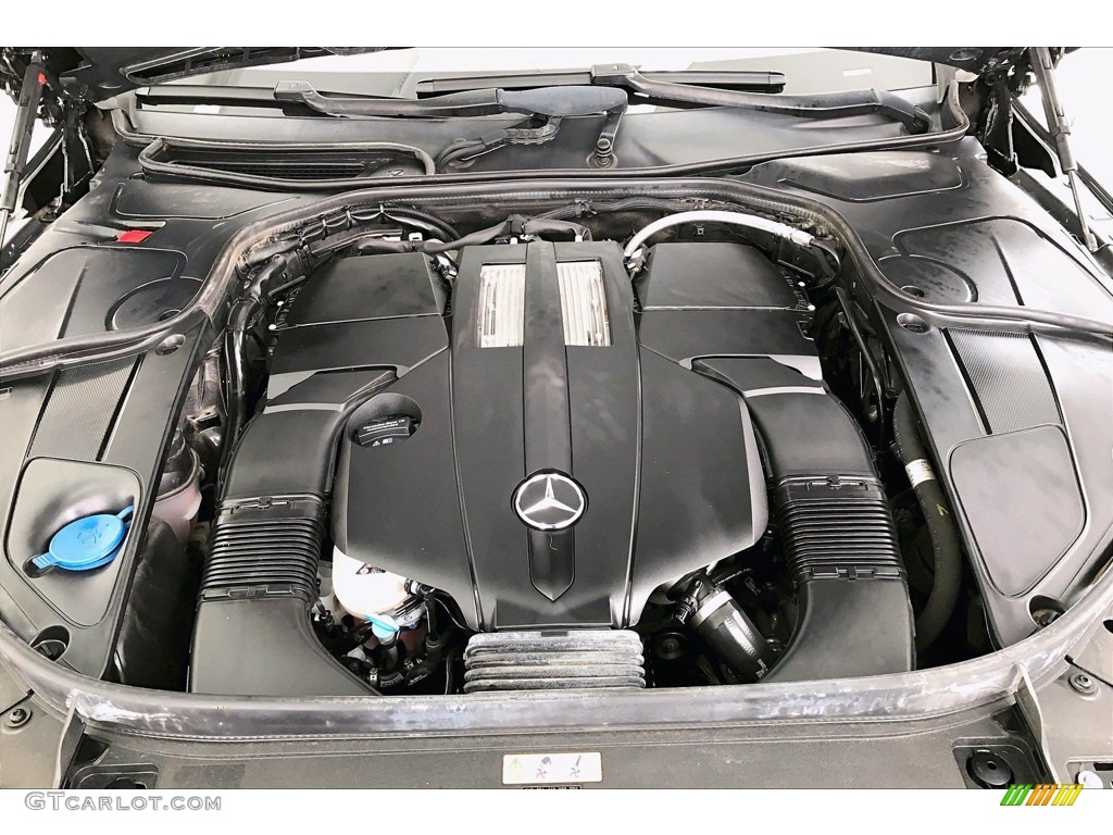 2018 Mercedes-Benz S 450 Sedan 3.0 Liter biturbo DOHC 24-Valve VVT V6 Engine Photo #141909639