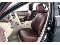 Mahogany/Silk Beige Front Seat Photo for 2018 Mercedes-Benz S #141909840