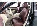 Mahogany/Silk Beige 2018 Mercedes-Benz S 450 Sedan Interior Color