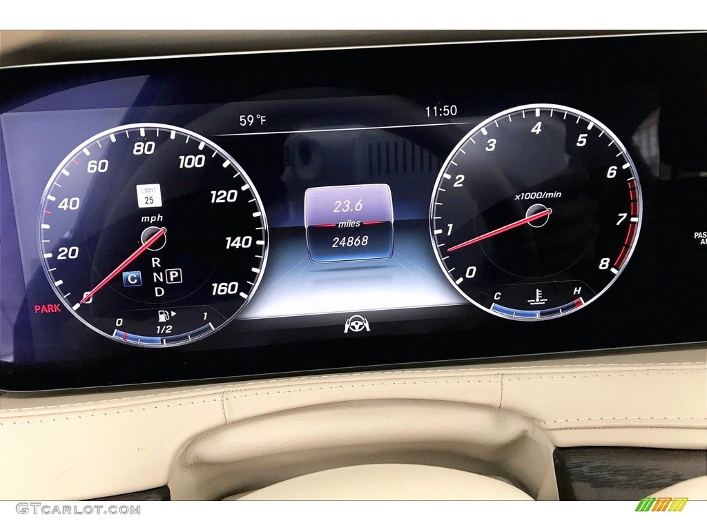 2018 Mercedes-Benz S 450 Sedan Gauges Photo #141909972