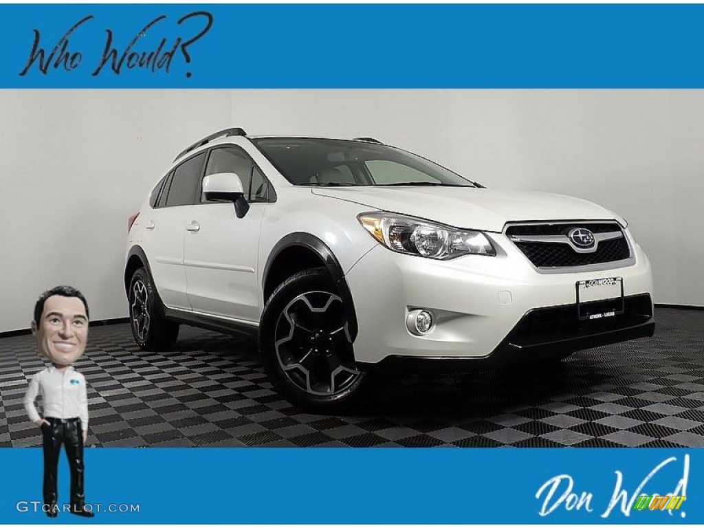 2013 XV Crosstrek 2.0 Limited - Satin White Pearl / Ivory photo #1