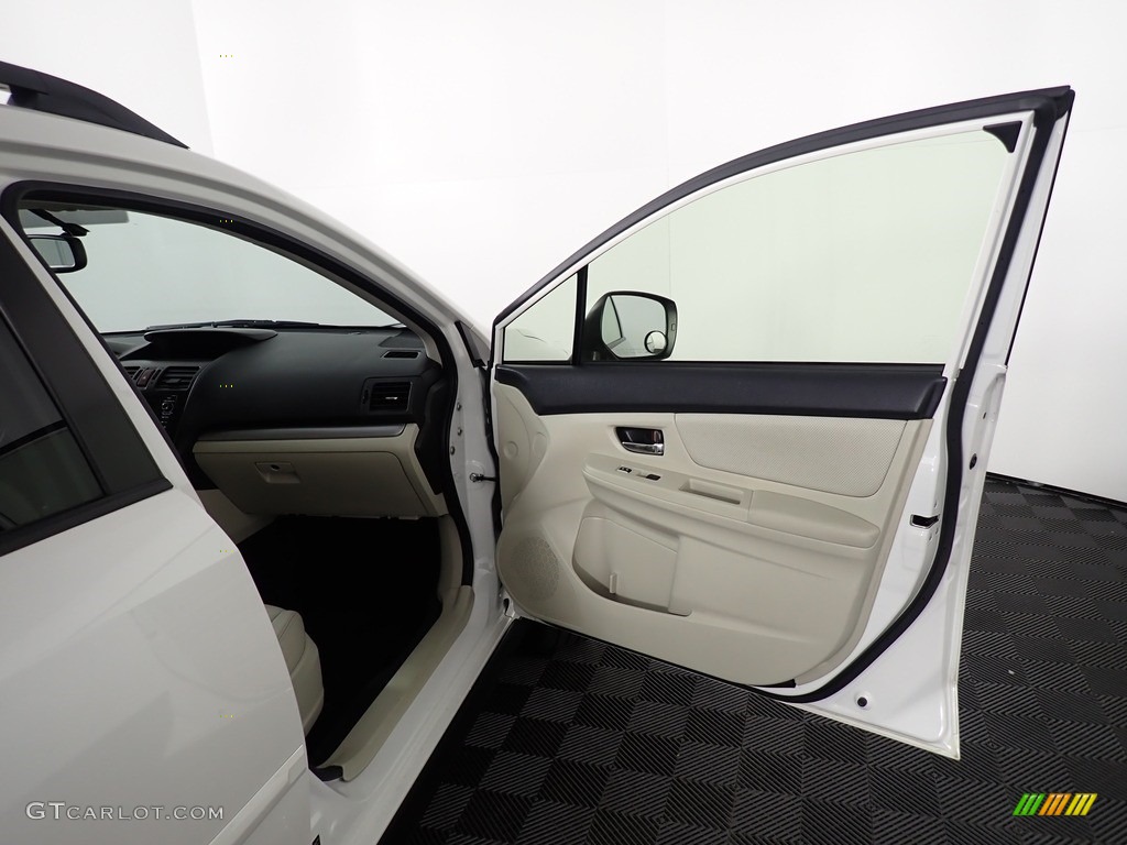 2013 XV Crosstrek 2.0 Limited - Satin White Pearl / Ivory photo #29