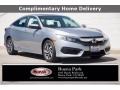 Lunar Silver Metallic 2016 Honda Civic EX Sedan