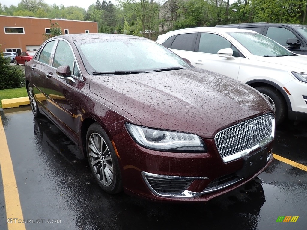 Burgundy Velvet Metallic 2018 Lincoln MKZ Select AWD Exterior Photo #141911523