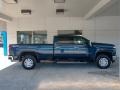 2021 Northsky Blue Metallic Chevrolet Silverado 3500HD LTZ Crew Cab 4x4  photo #3