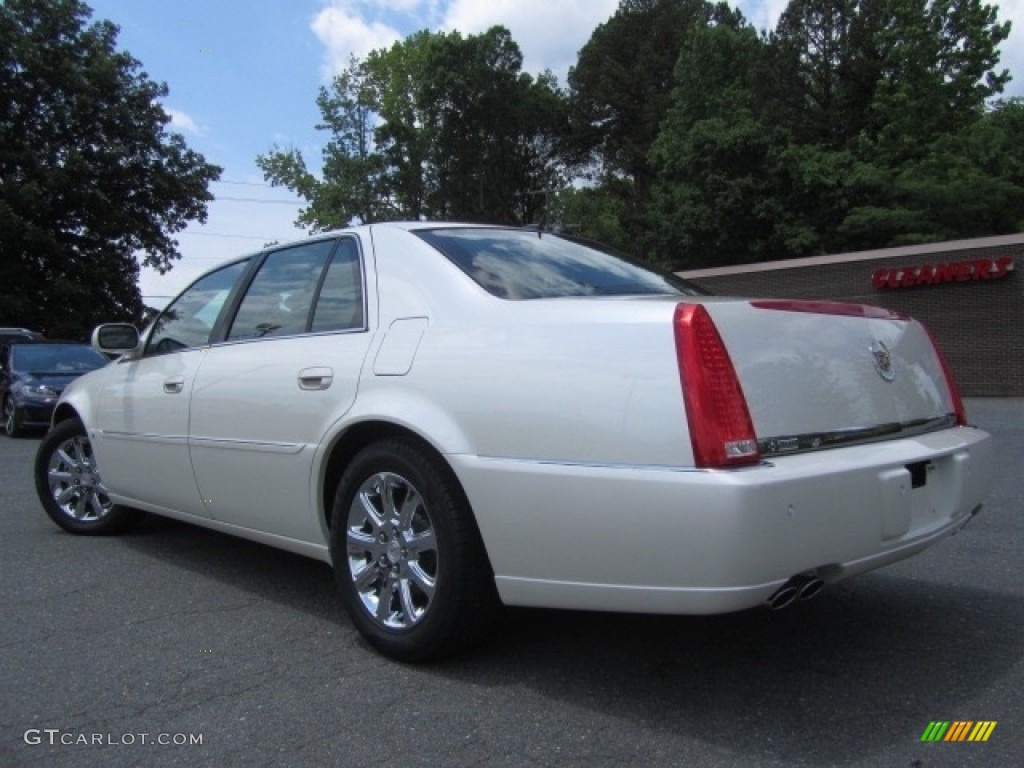 2008 DTS Luxury - White Diamond Tricoat / Ebony photo #8
