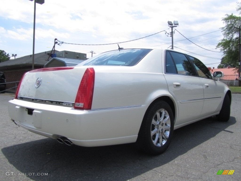 2008 DTS Luxury - White Diamond Tricoat / Ebony photo #10