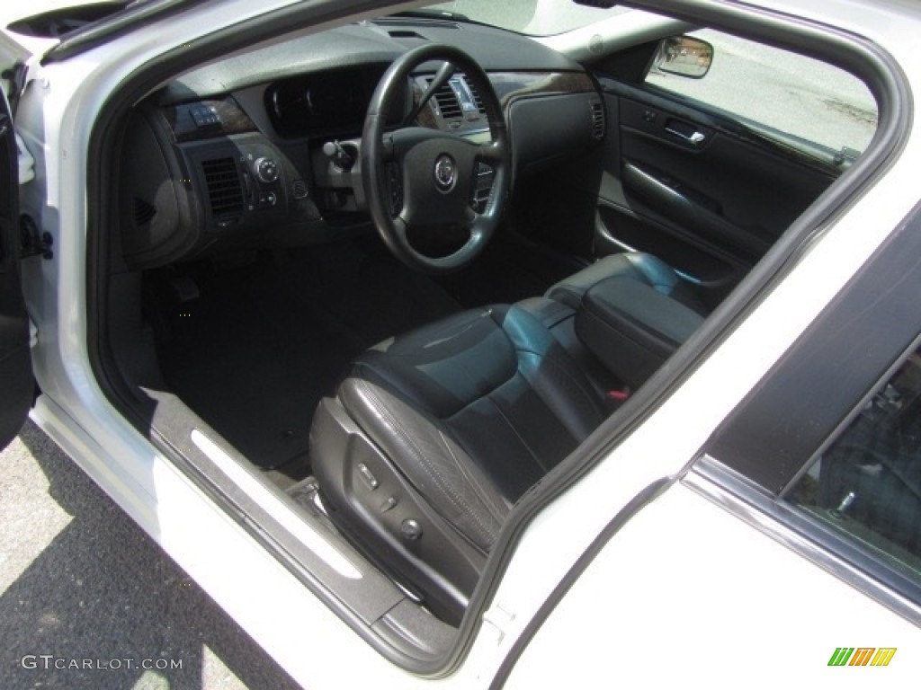2008 DTS Luxury - White Diamond Tricoat / Ebony photo #16