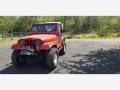 1978 Firecracker Red Jeep CJ7 4x4  photo #1