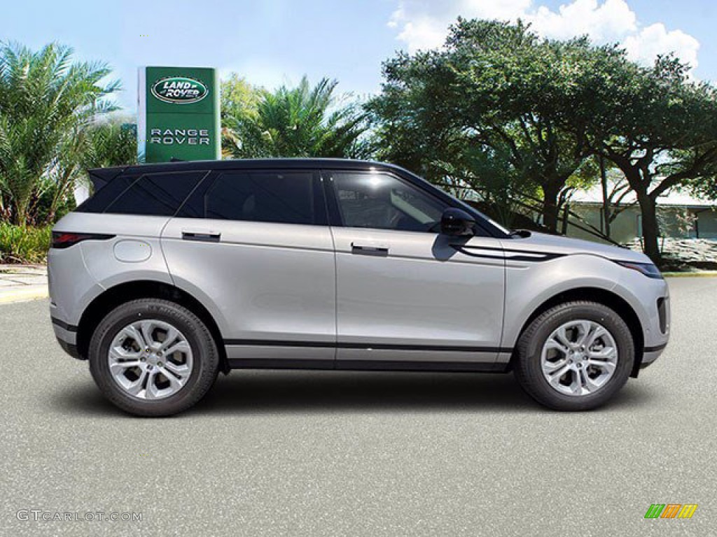 2021 Range Rover Evoque S - Seoul Pearl Silver Metallic / Ebony photo #11
