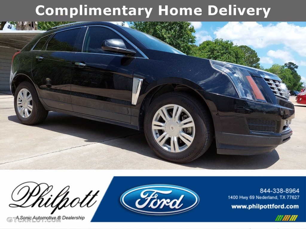 2016 SRX Luxury AWD - Black Raven / Ebony/Ebony photo #1