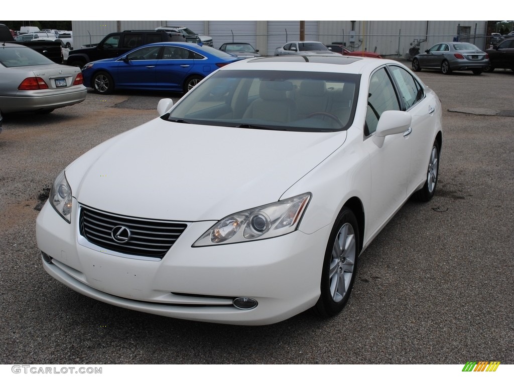 2007 ES 350 - Crystal White / Cashmere photo #1