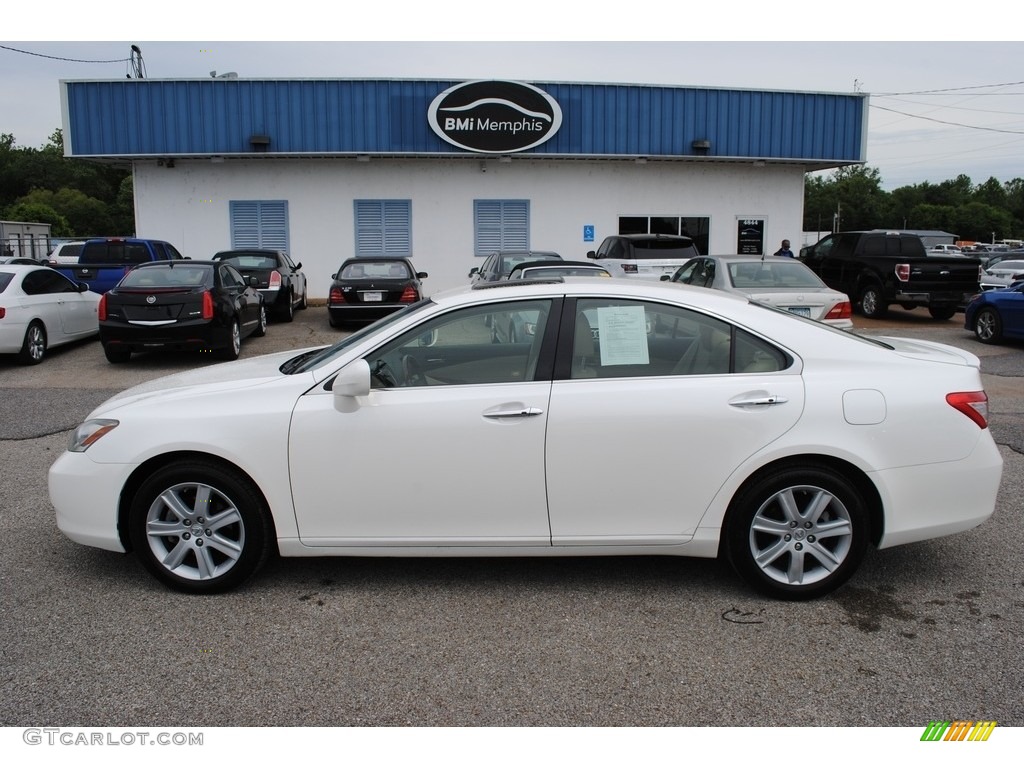 2007 ES 350 - Crystal White / Cashmere photo #2