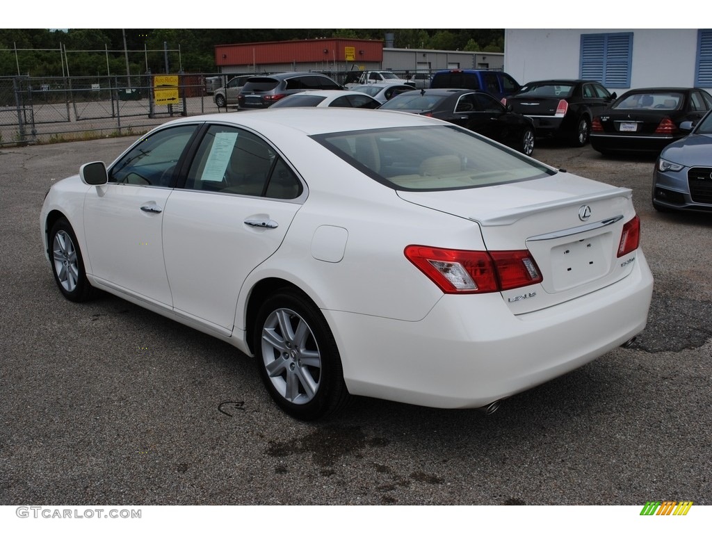 2007 ES 350 - Crystal White / Cashmere photo #3