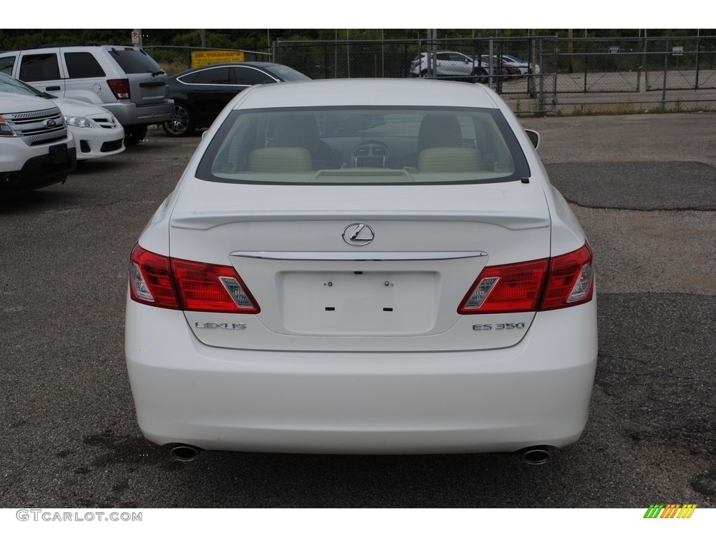 2007 ES 350 - Crystal White / Cashmere photo #4