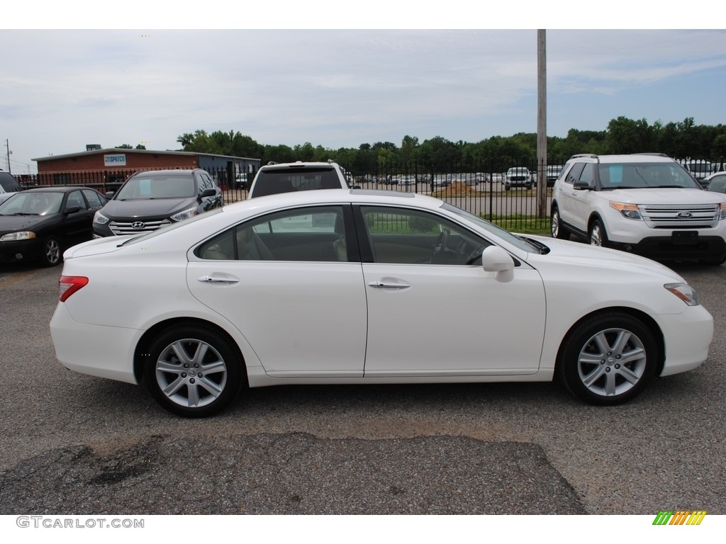 2007 ES 350 - Crystal White / Cashmere photo #6