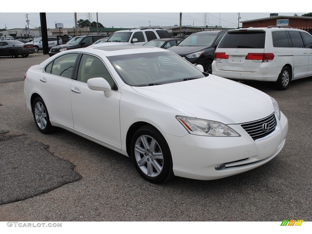 2007 ES 350 - Crystal White / Cashmere photo #7