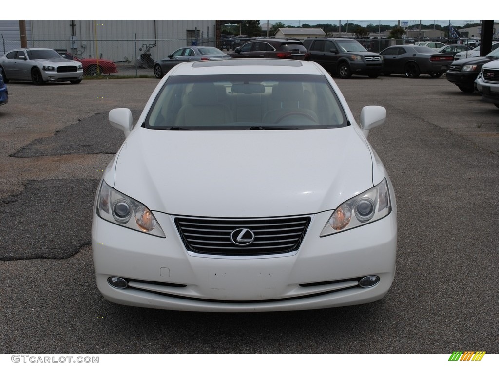 2007 ES 350 - Crystal White / Cashmere photo #8