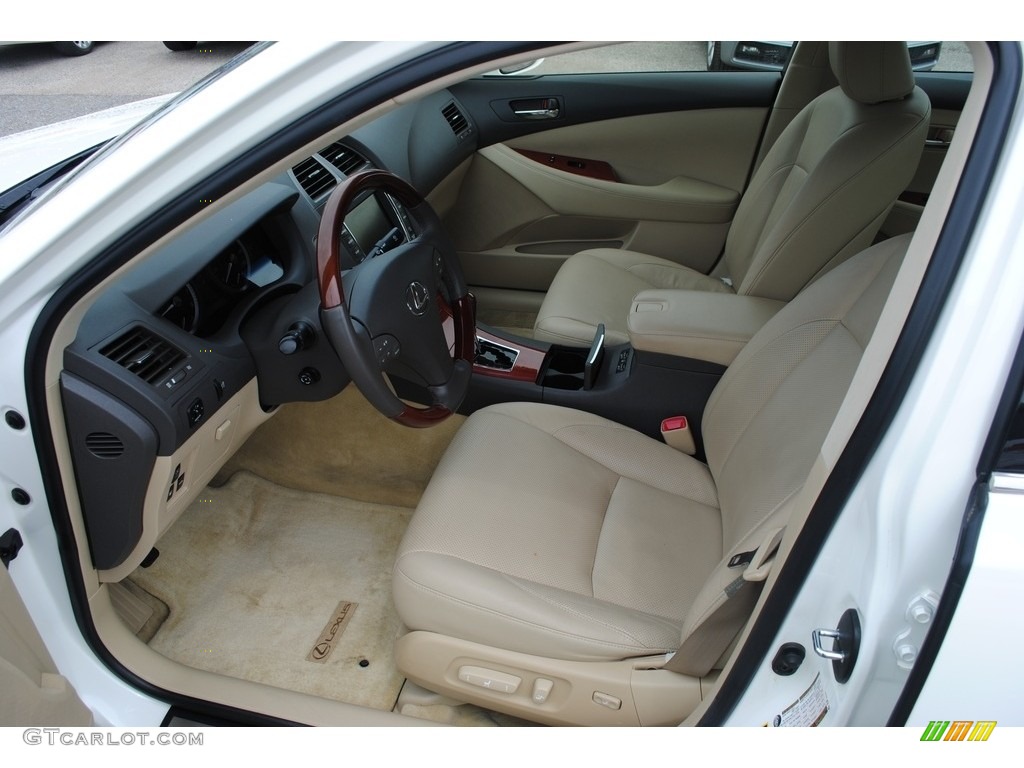 2007 ES 350 - Crystal White / Cashmere photo #10