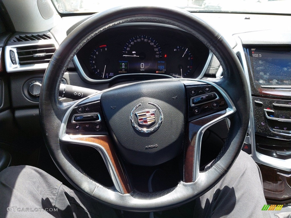 2016 SRX Luxury AWD - Black Raven / Ebony/Ebony photo #15