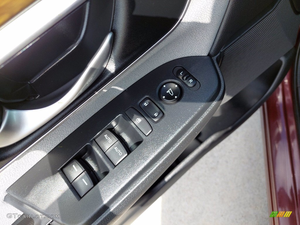 2018 CR-V EX - Basque Red Pearl II / Gray photo #14