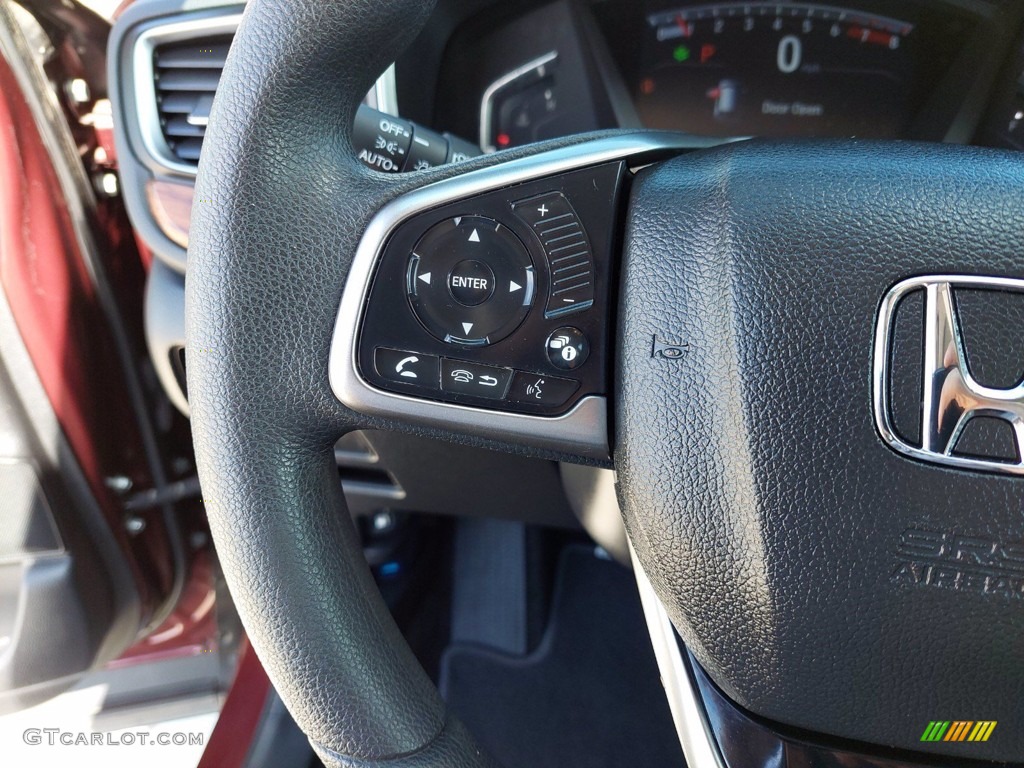 2018 CR-V EX - Basque Red Pearl II / Gray photo #16