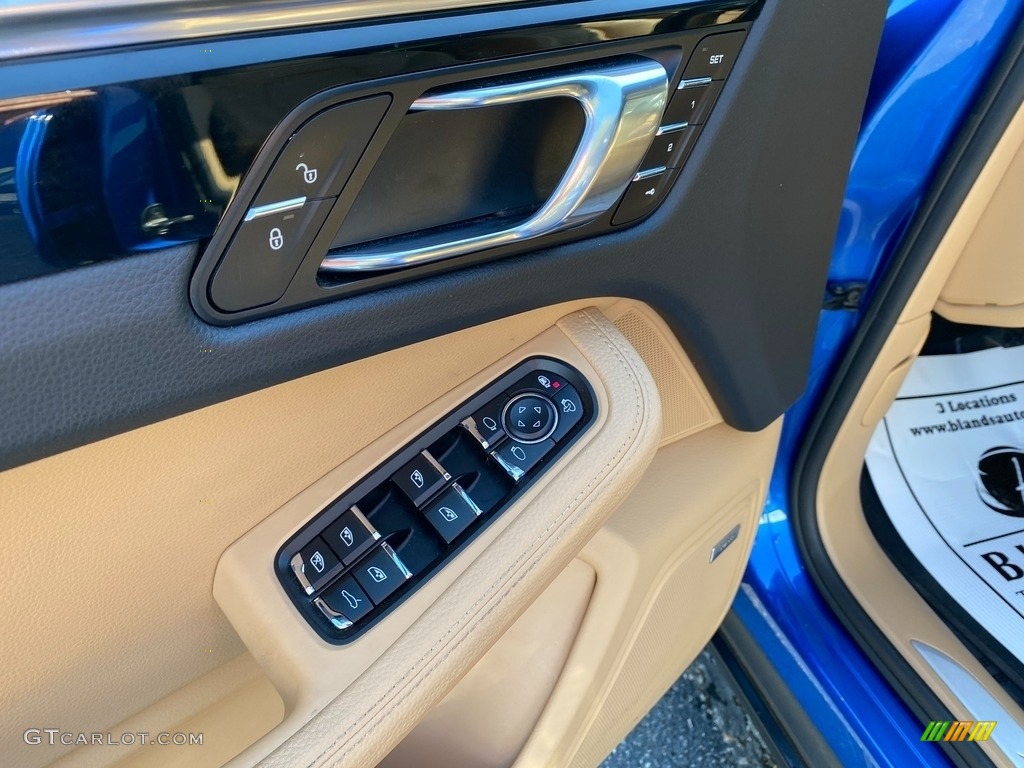 2017 Macan S - Sapphire Blue Metallic / Luxor Beige photo #13