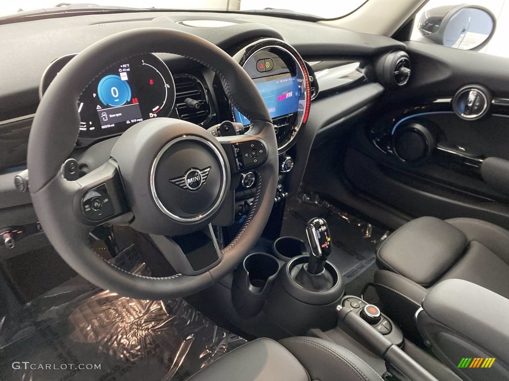 Carbon Black Interior 2022 Mini Hardtop Cooper S 2 Door Photo #141915303